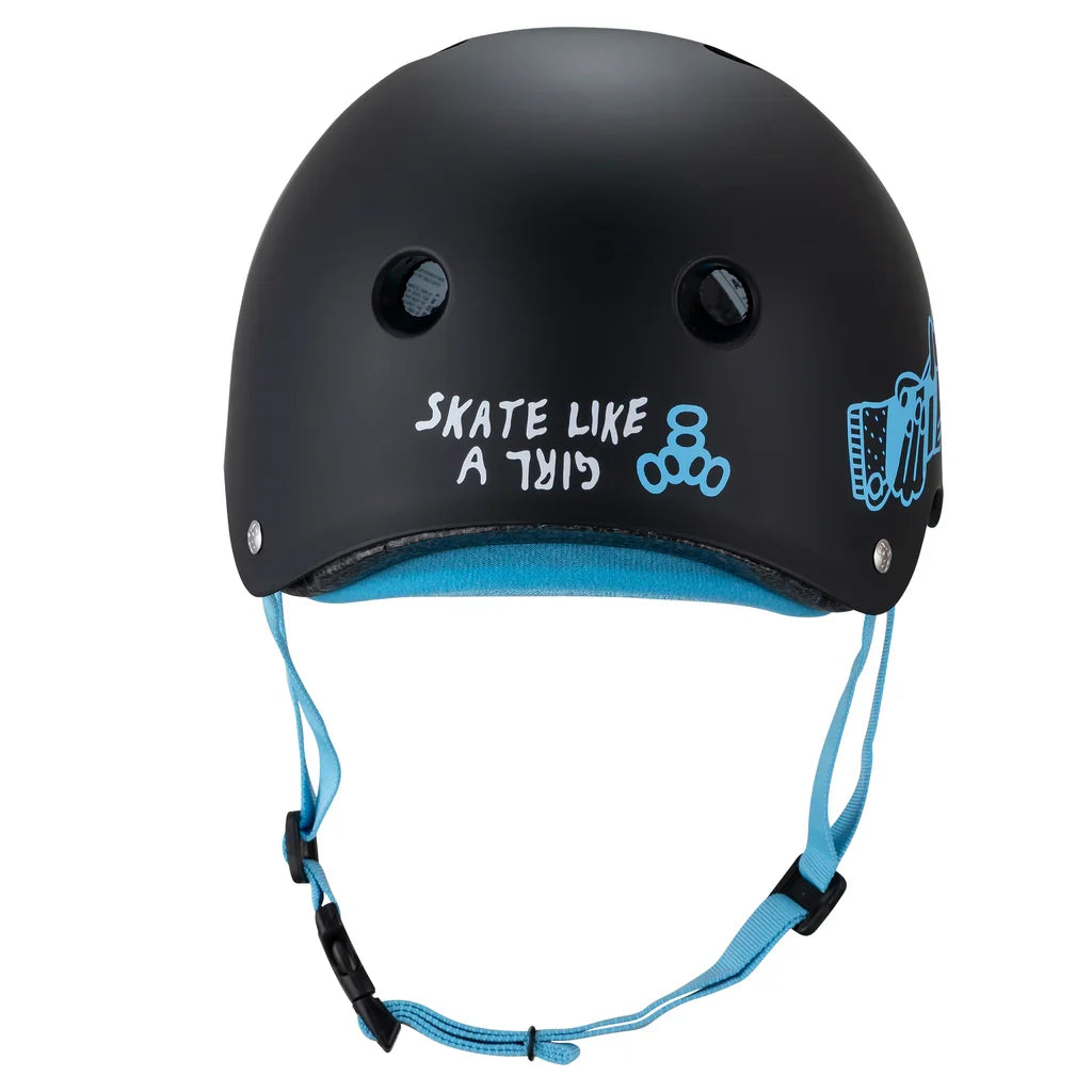 Triple8 Certified Sweatsaver Helmet - Skate Like a Girl