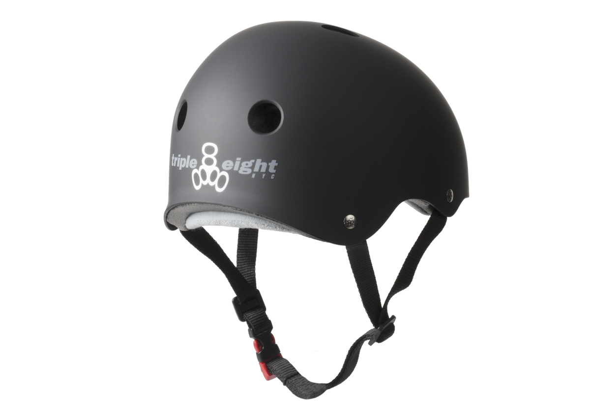 Triple8 Certified Sweatsaver Helmet - Black Matte
