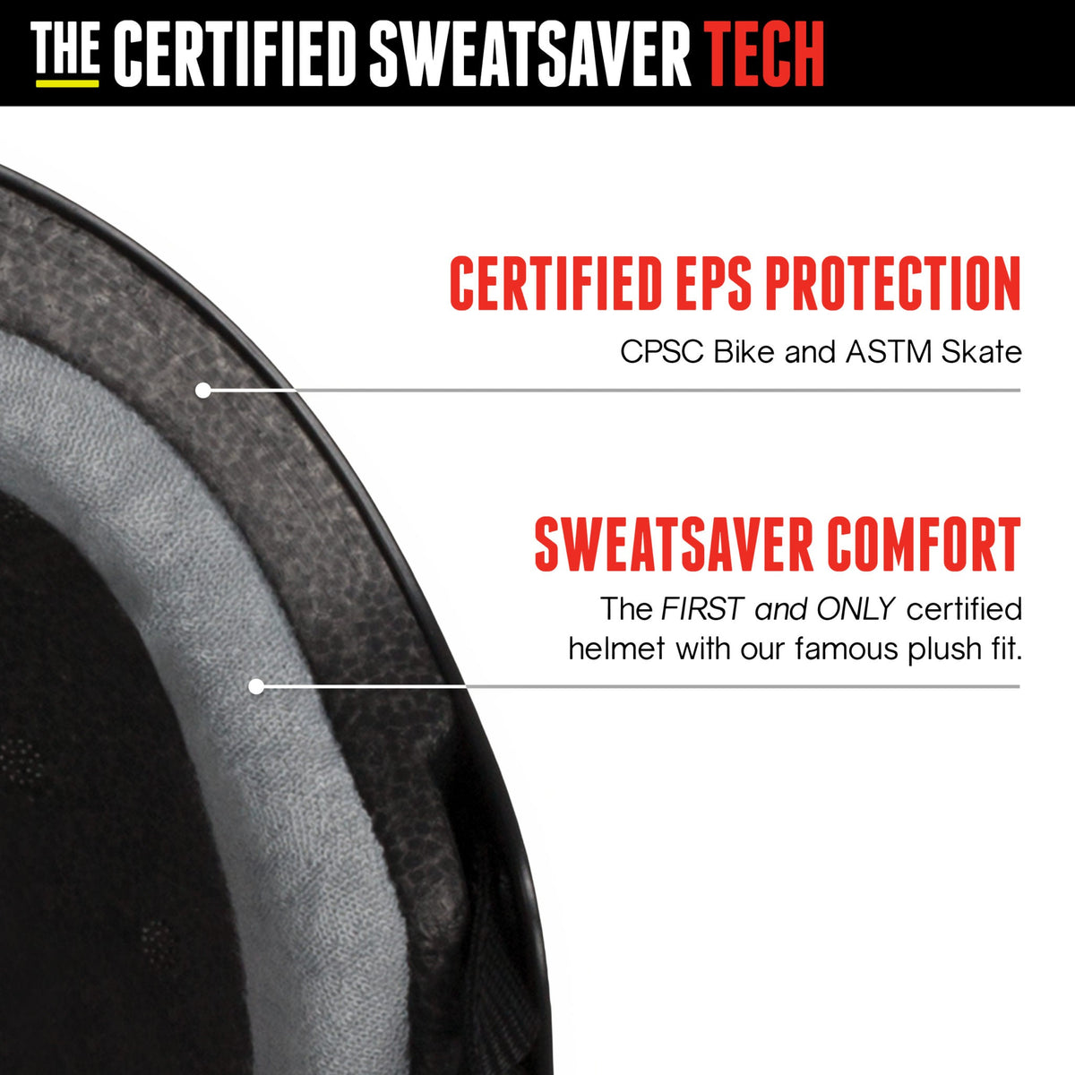 Triple8 Certified Sweatsaver Helmet - Black Matte