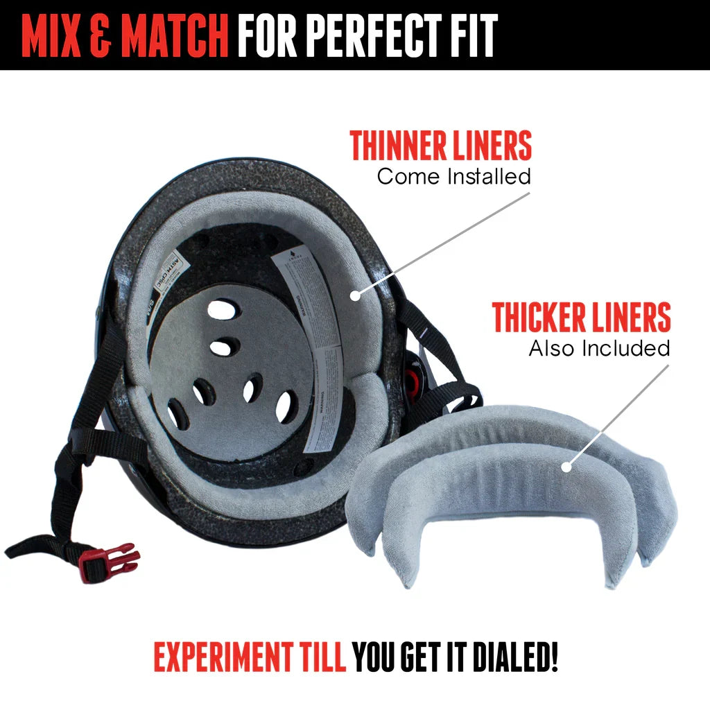 Triple8 Certified Sweatsaver Helmet - Skate Like a Girl